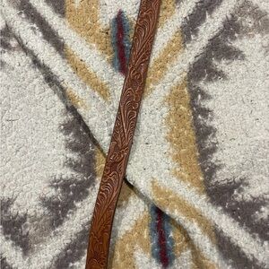 Justin Boots Brown Kids Belt